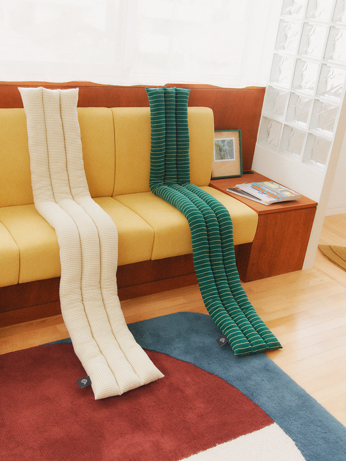 Musubi Cushion – Viscose Borders | Harbor Pine