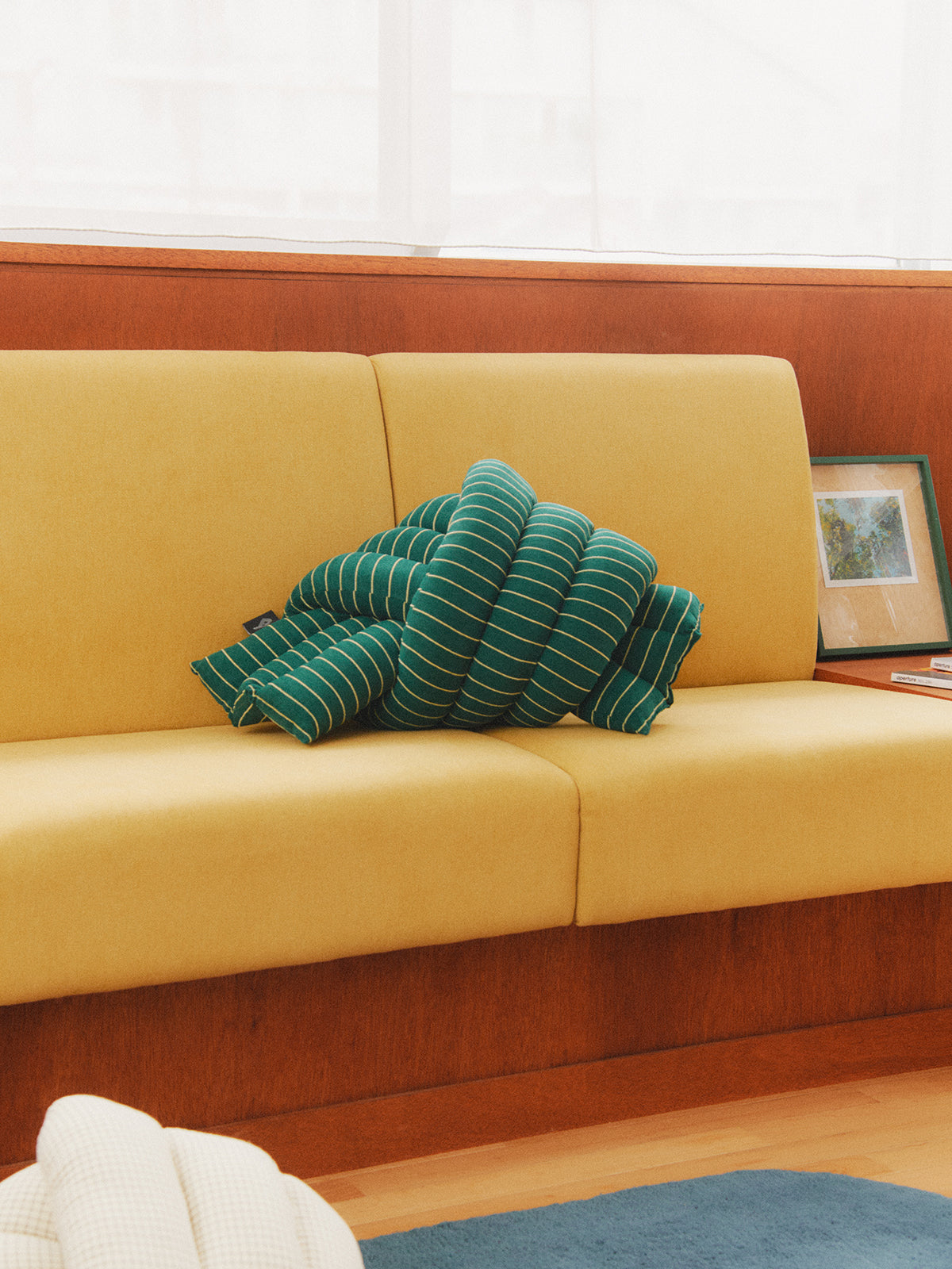 Musubi Cushion – Viscose Borders | Harbor Pine