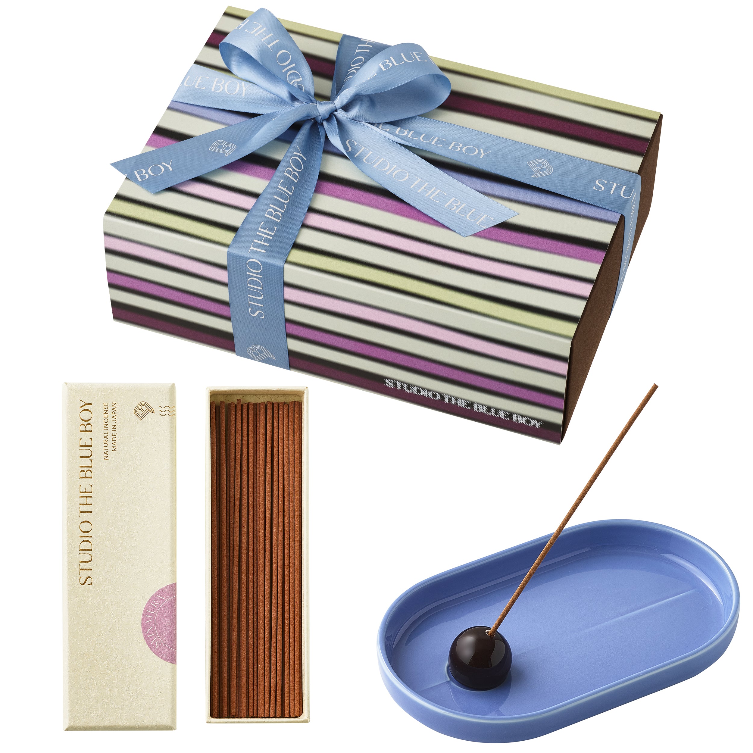 YOUR FIRST INCENSE KIT - Ice Blue x Hickory