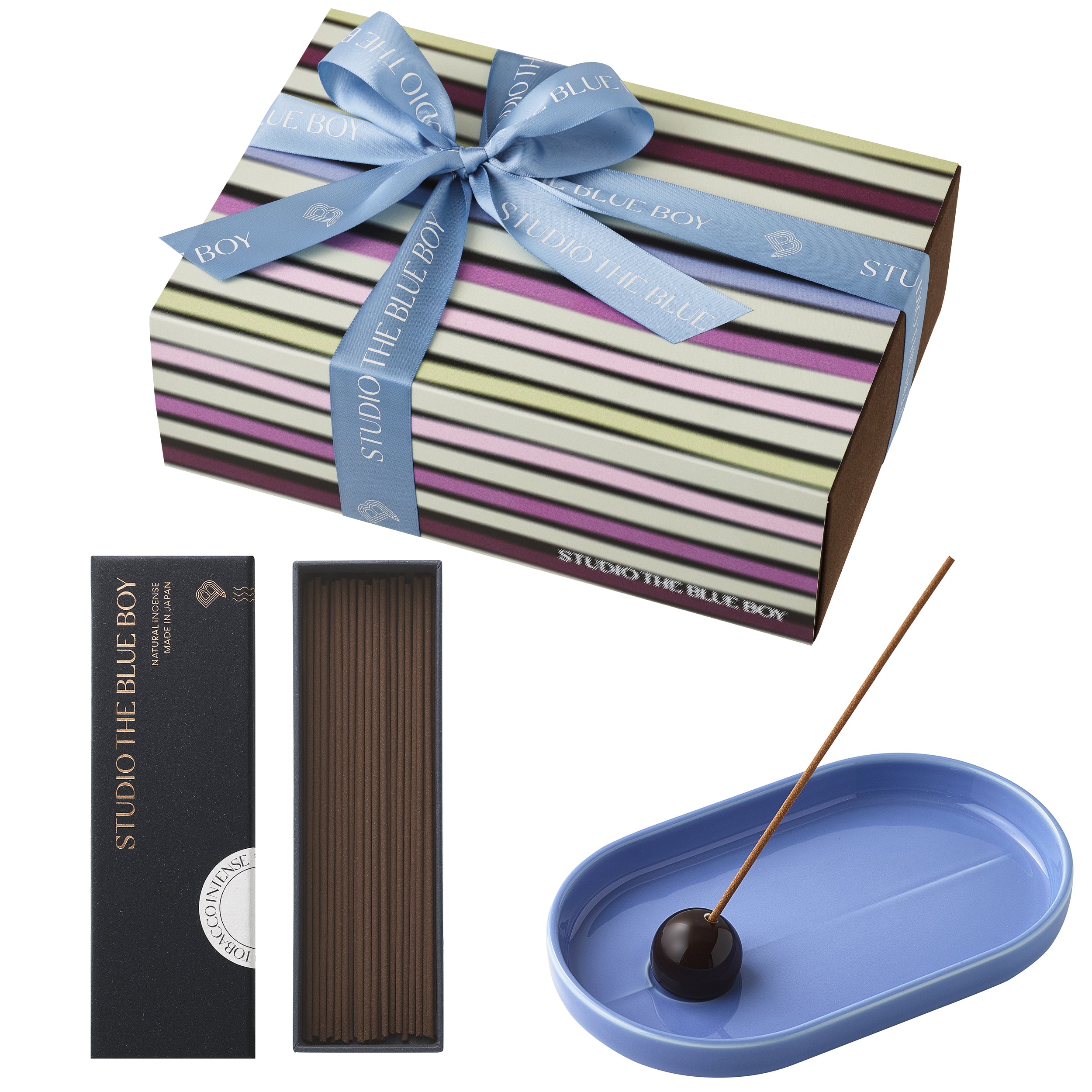 YOUR FIRST INCENSE KIT - Ice Blue x Hickory