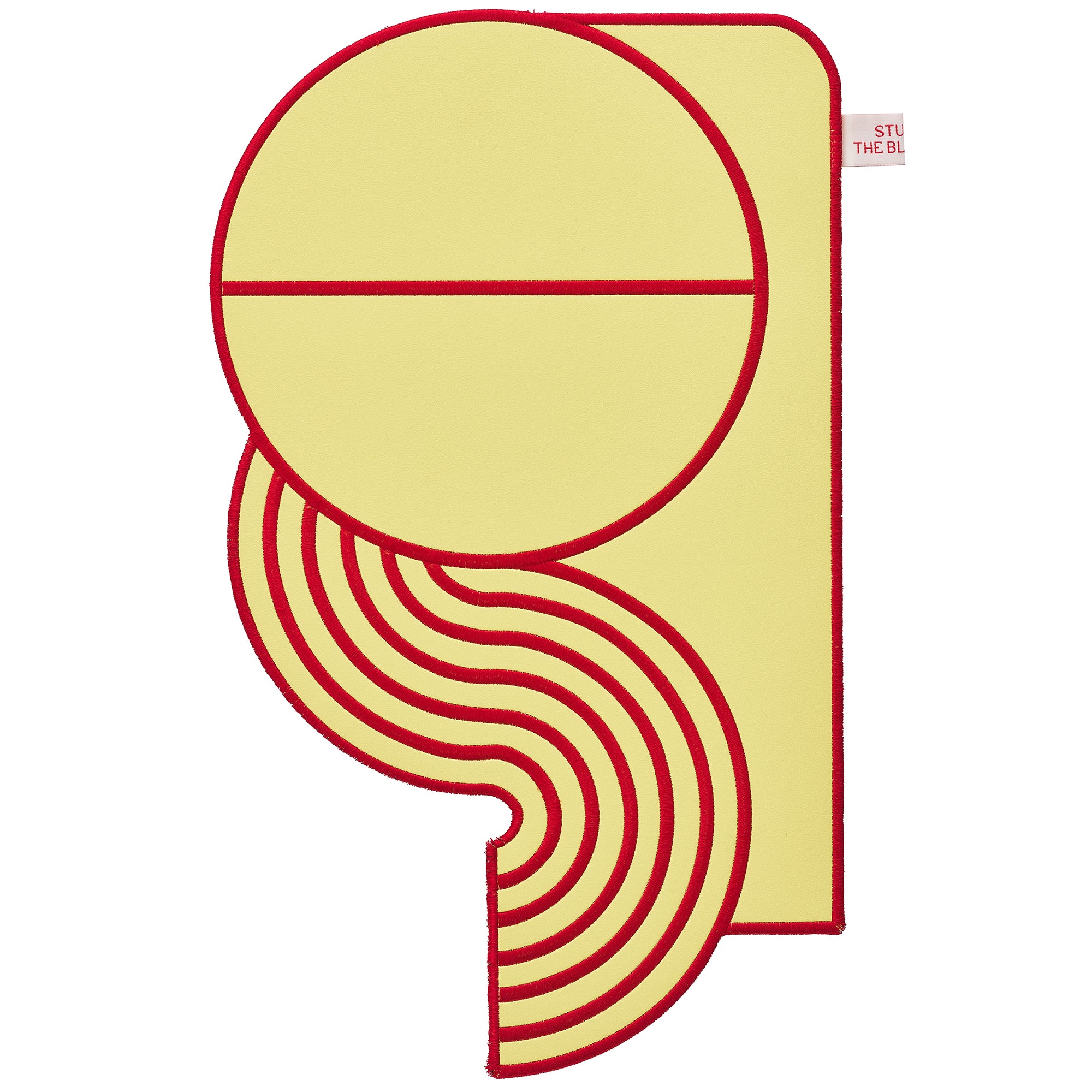 Wavy Split Leather Placemats - Set of 4