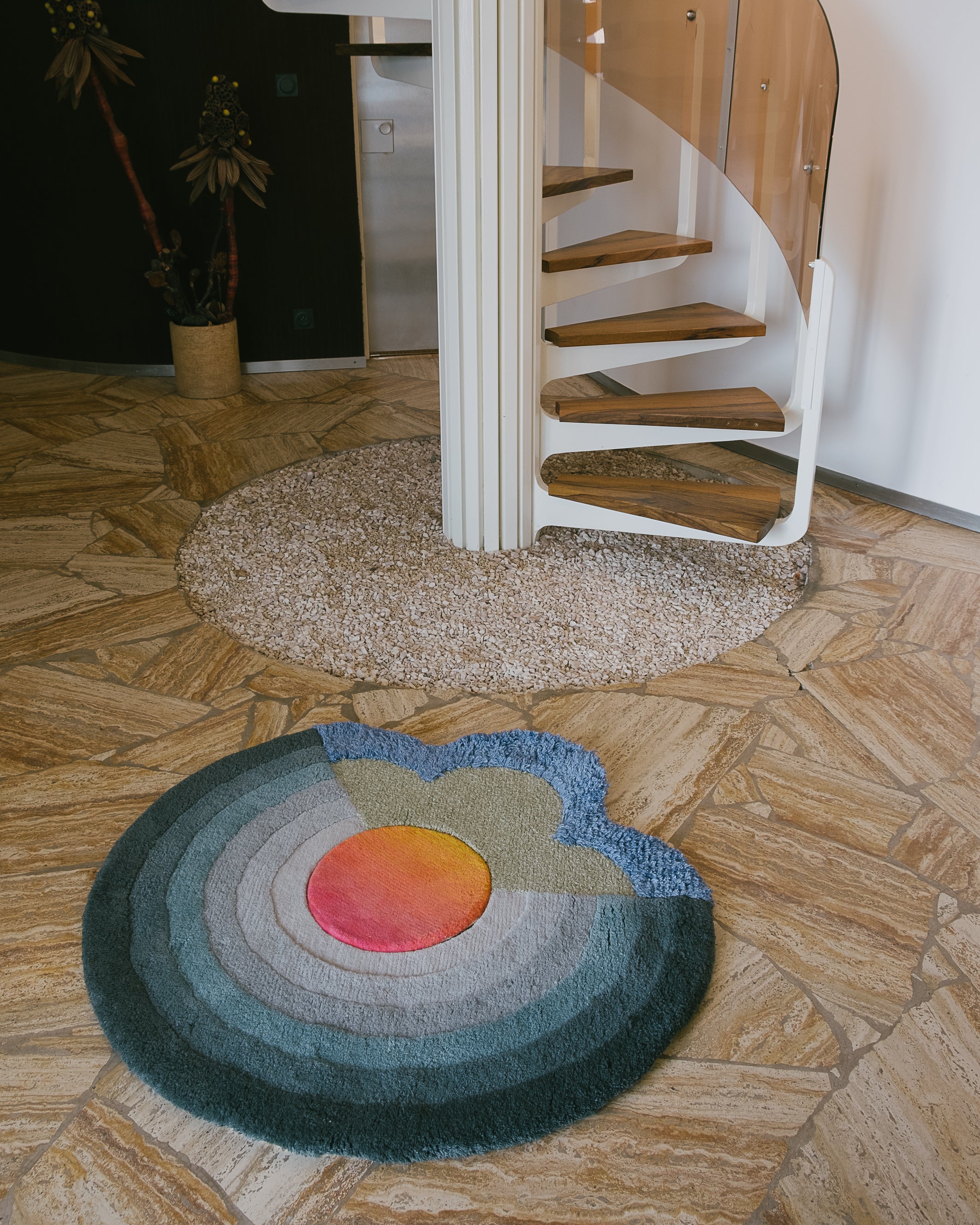 Poppy Gradient Rug