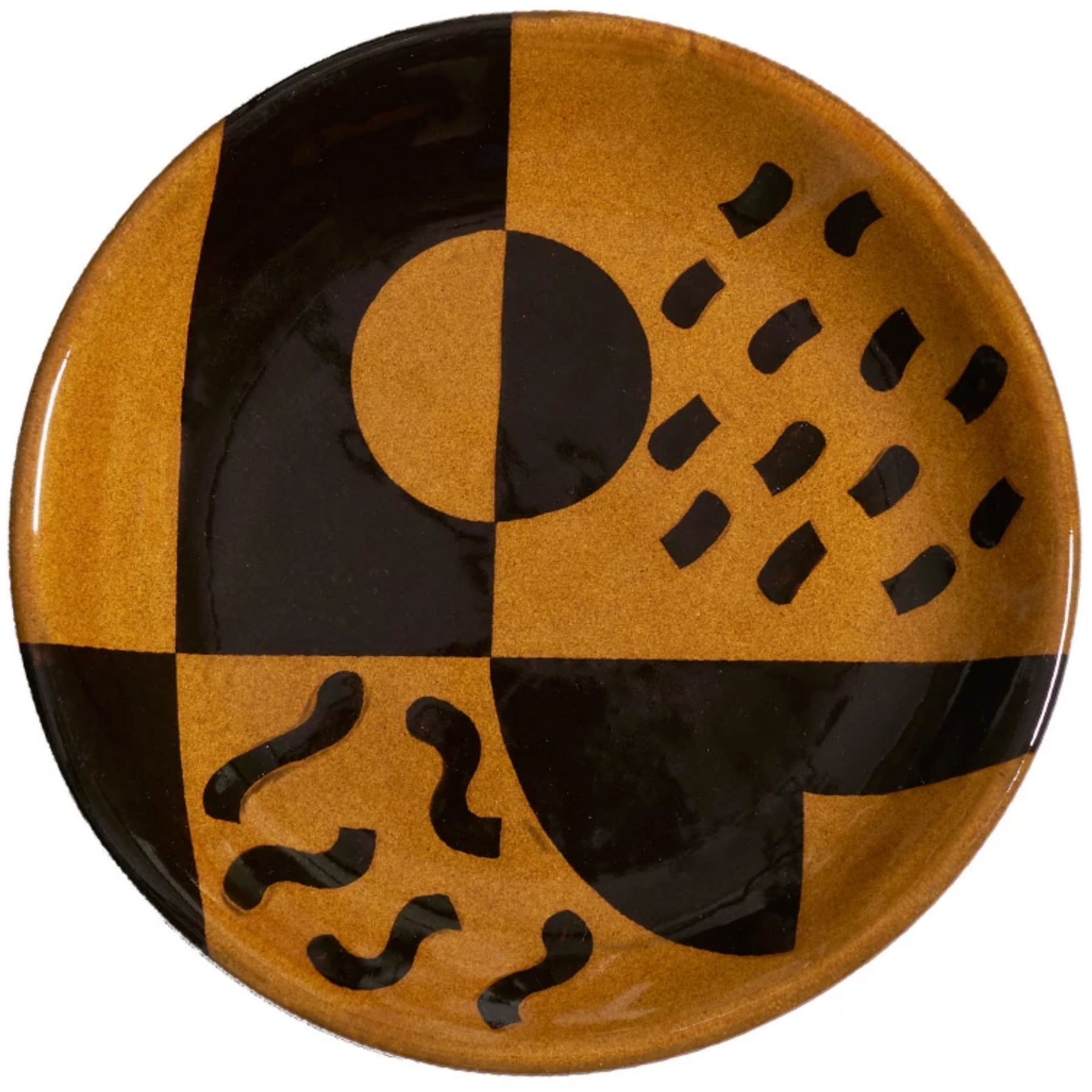 【Medium】 KEISUKE SHODA x TAKUNOBU SAWADA collaboration ceramic（ Japanese-style Geometric pattern 02）