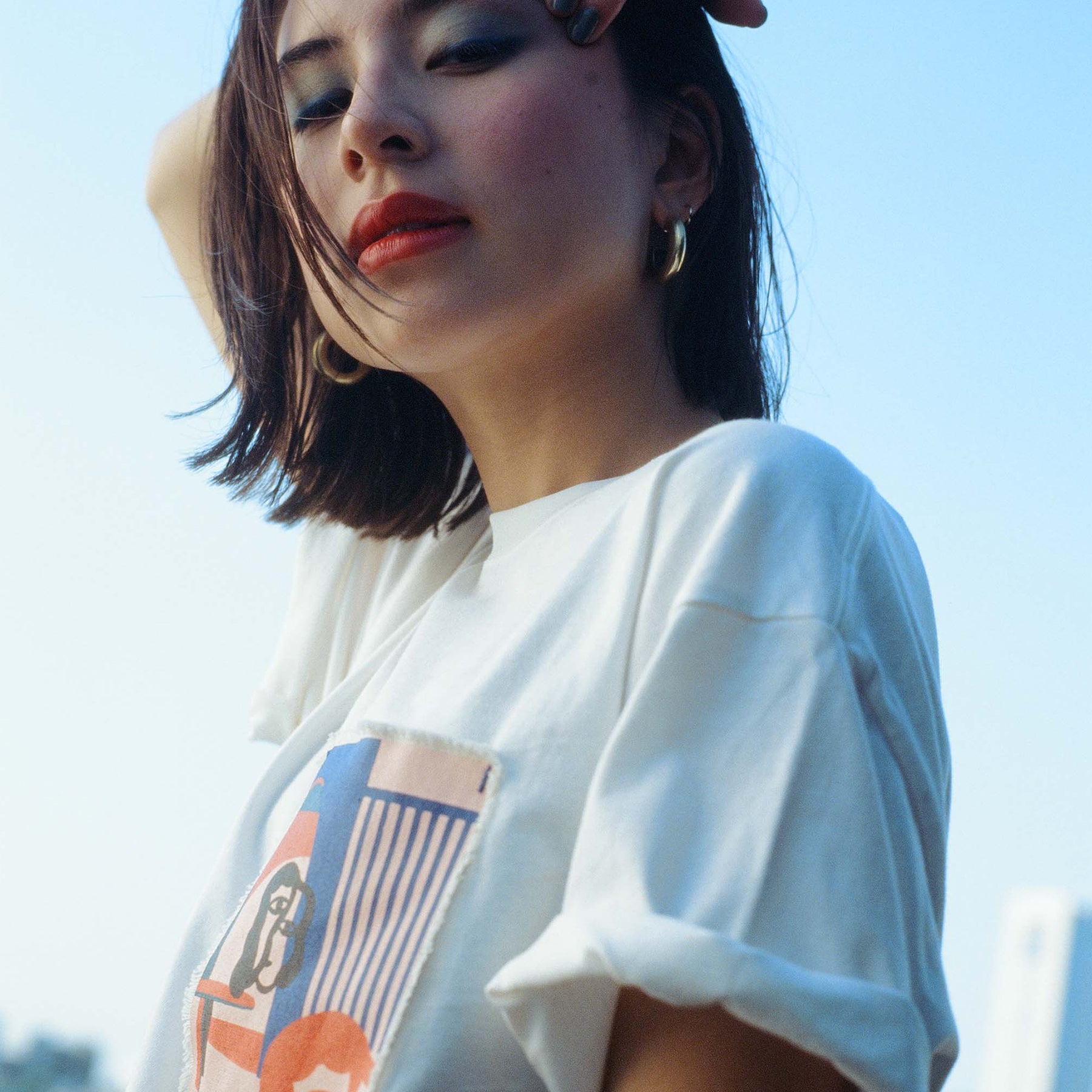 KEISUKE SHODA × Phuc Van Dang T-shirts (White)